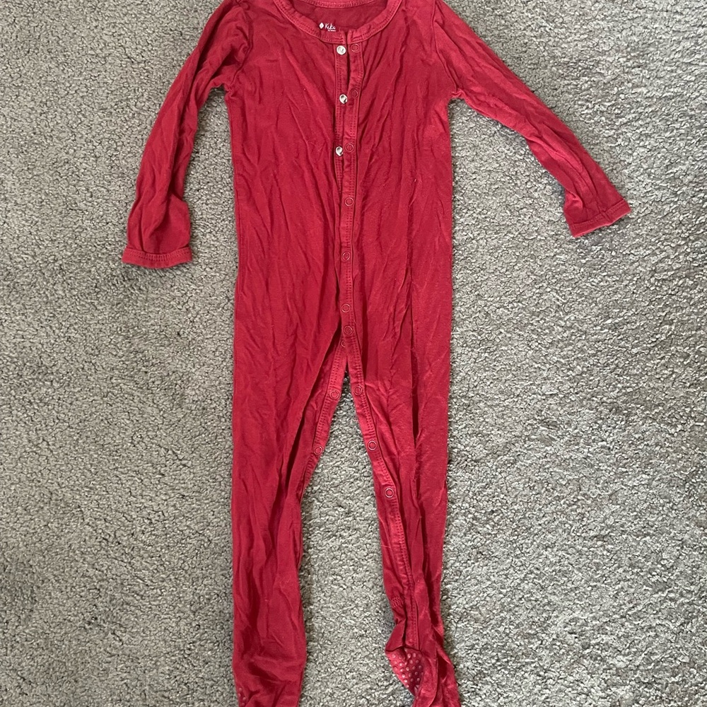 Kyte BABY Red Kids One Piece